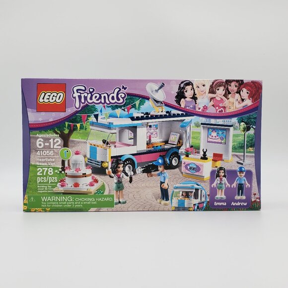 LEGO Friends Heartlake News Van 41056 Building Toy Set New Sealed - Picture 1 of 5